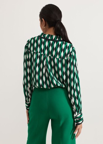 Phase Eight Petite Rita Shirts Green Australia | CV9132068